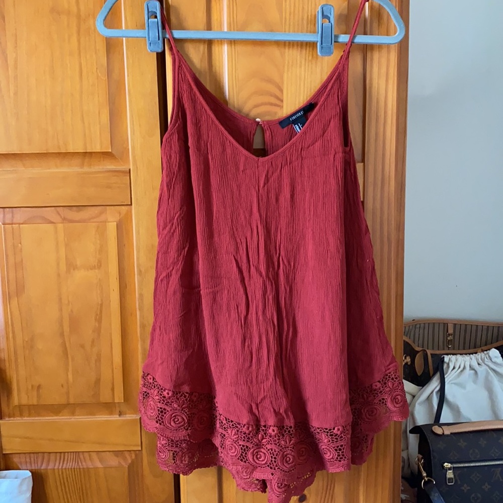 Forever21: Crochet Romper